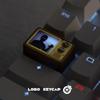 Cube Escape The Lake Tv Creative Light-Transmitting Mechanical Keyboard  Resin Material Keycaps  Fun Gifts