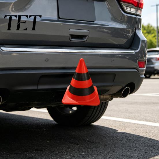 Truck Towing Hitch Plugs Traffic Cone Trailer Cover, Funny Cone-Shaped Ball Cap, Tow Protector UV-Resistant Protective Cover for Balls, SUV Accessory