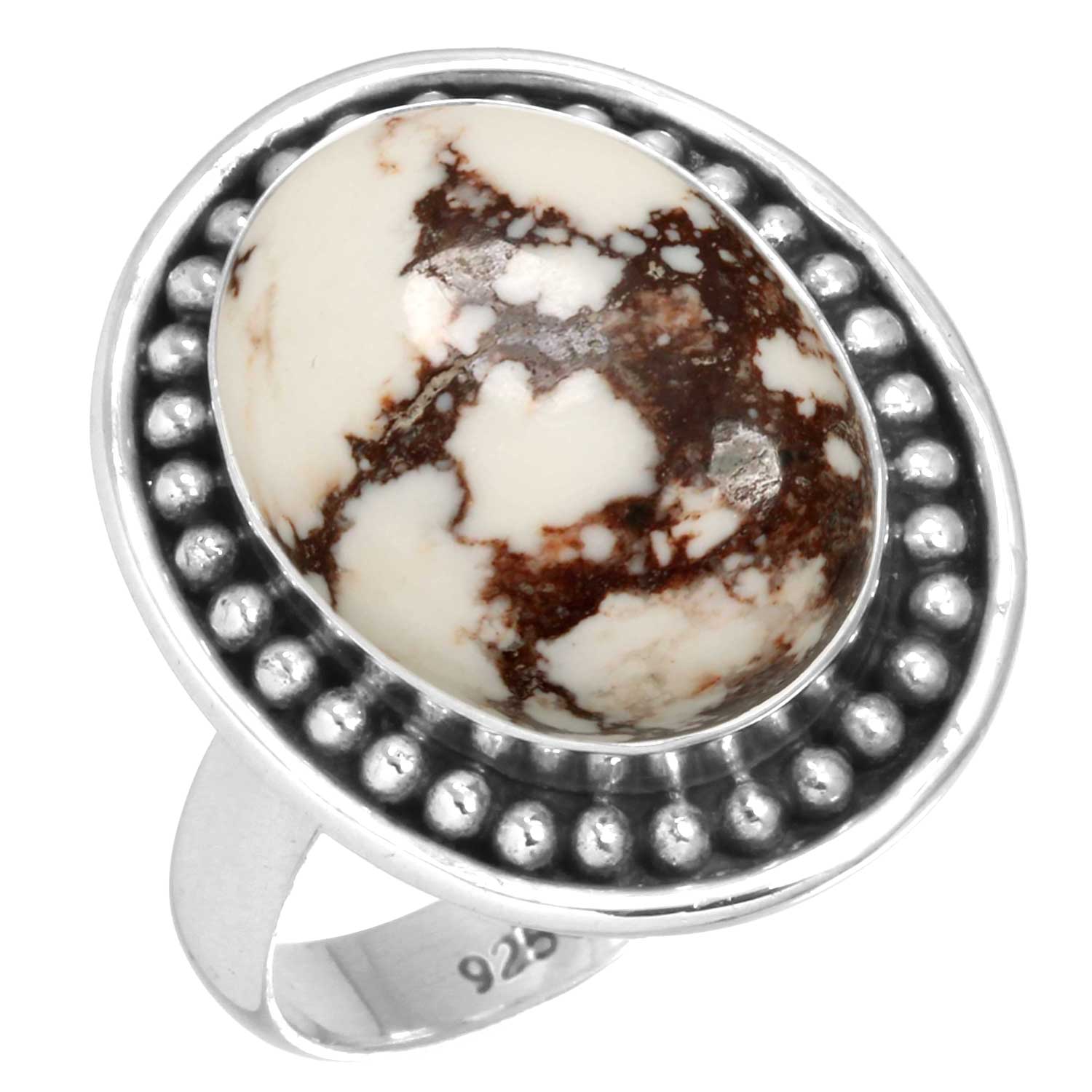 

Кольцо из стерлингового серебра 925 пробы с драгоценными камнями, ювелирные изделия ручной работы, подарок на День святого Валентина, смитсонит, губчатый коралл, серафинит, шаттакит, тулит, дикая лошадь 12.5