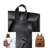 Fashionable College Style Backpack For Women With Pure Color And Waterproof Feature