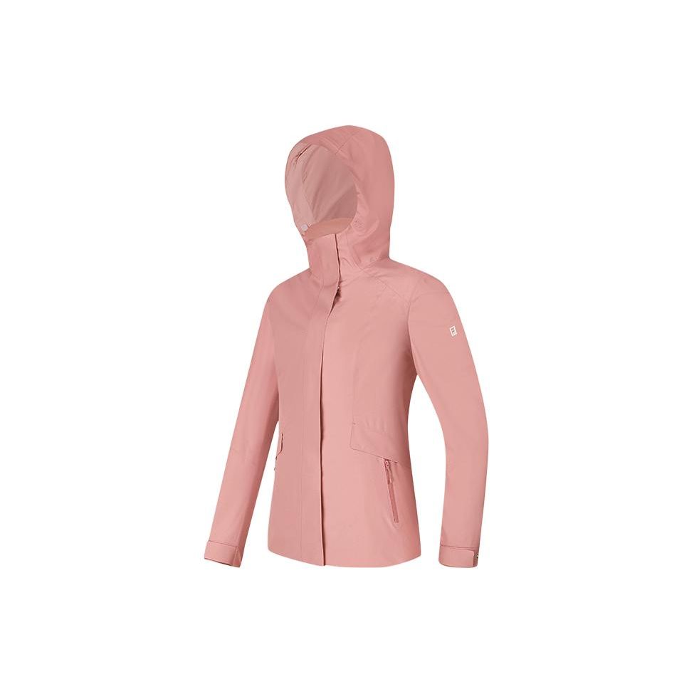 

FILA Solid Color Outdoor Sports Mid-Length Hooded Jacket Women Jacket Foam-Pink A11W417708F-PK S
