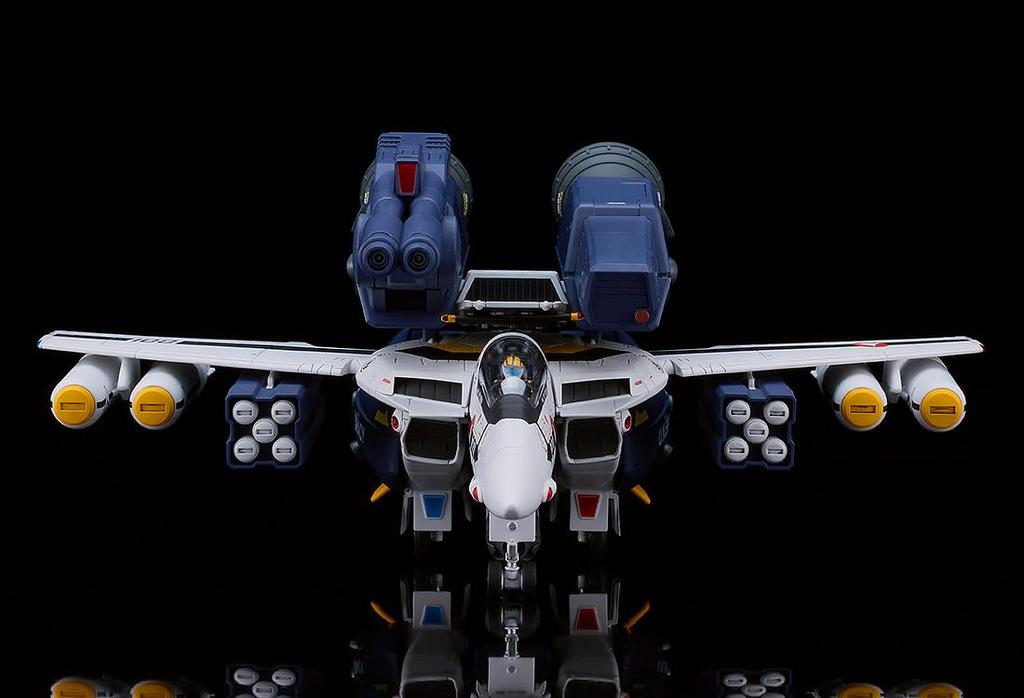 PLAMAX Super Dimension Fortress Macross: Do You Remember Love? PX08 1/72 VF 1S Strike Fighter Valkyrie Skull Leader 1/72 Scale Assembled Plastic Model