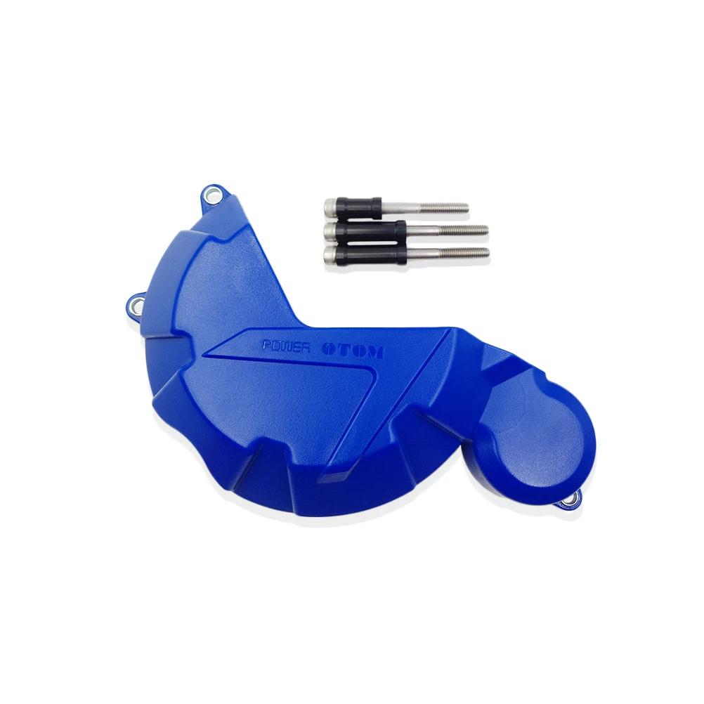 OTOM Motorcycle Clutch Cover Engine Protective Front Sprocket Cover Ignition Cover for ZONGSHEN CB250-F Engine AVANTIS KAYO BSE
