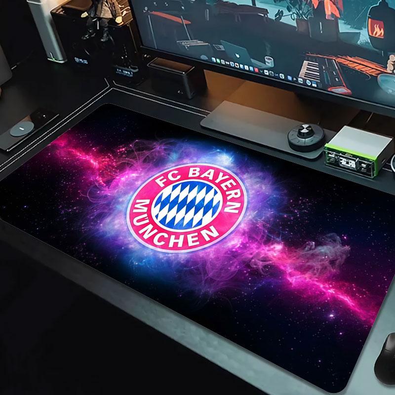 FC Bayern Munchen Large Size Mouse Pad Large Gaming Table Cushion Non-slip Laptop Tablet Big Mousepad XXL Mat Mini PC Playmat With Lock edge