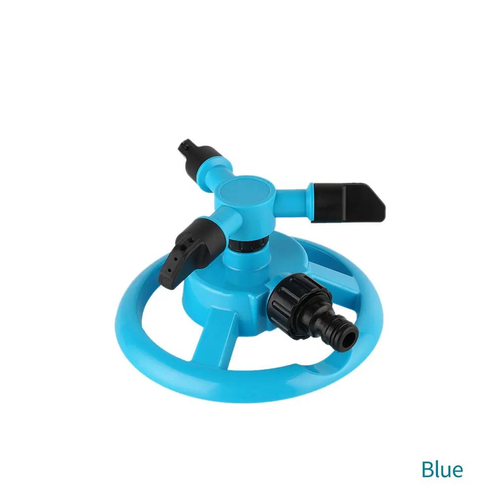 360 Degree Automatic Rotating Garden Lawn Water Sprinklers System Large Area Coverage Rotating Nozzle Garden Irrigation Supplies