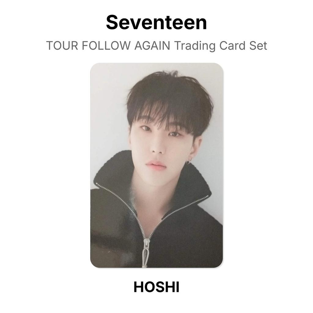 Seventeen TOUR FOLLOW AGAIN Trading Card Set Official Photocard