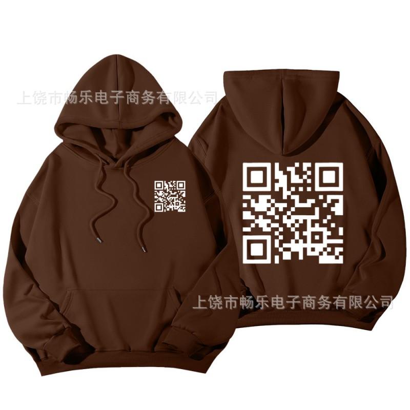Unisex Oversized Fleece-Lined Hoodie With Bold Graphic Print Loose Fit Long Sleeve Sweatshirt Teens Adults