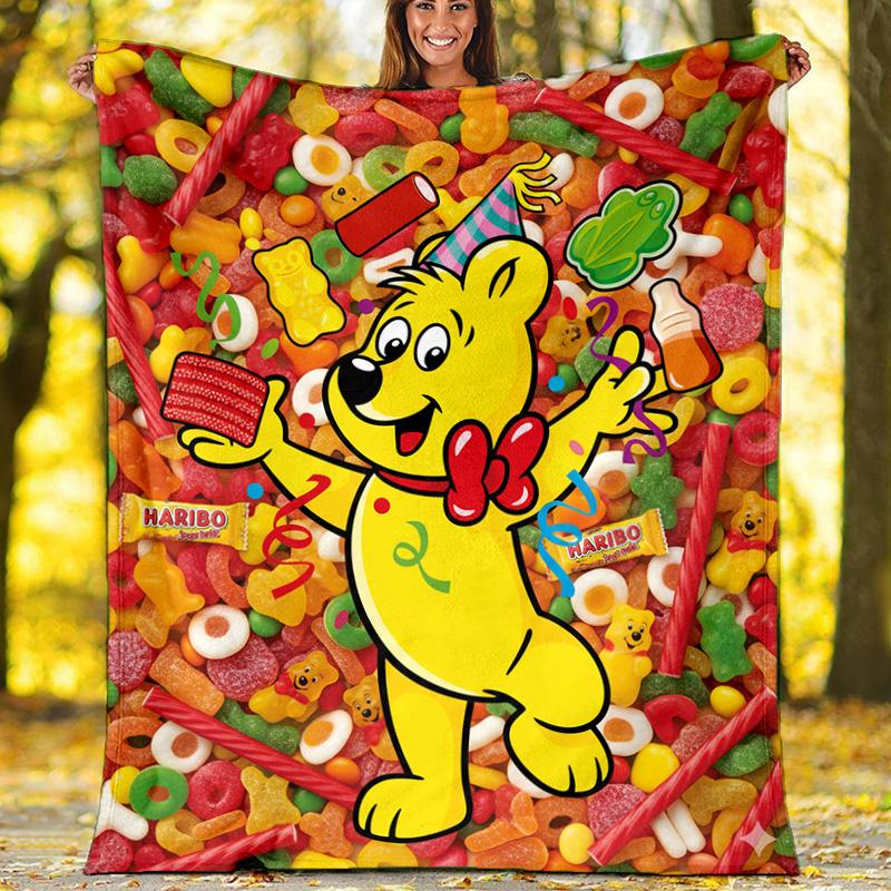 Soccer Sport Silhouette Fleece Printed Flannel Blanket, Warm Soft Throw Sofa Bed Blanket