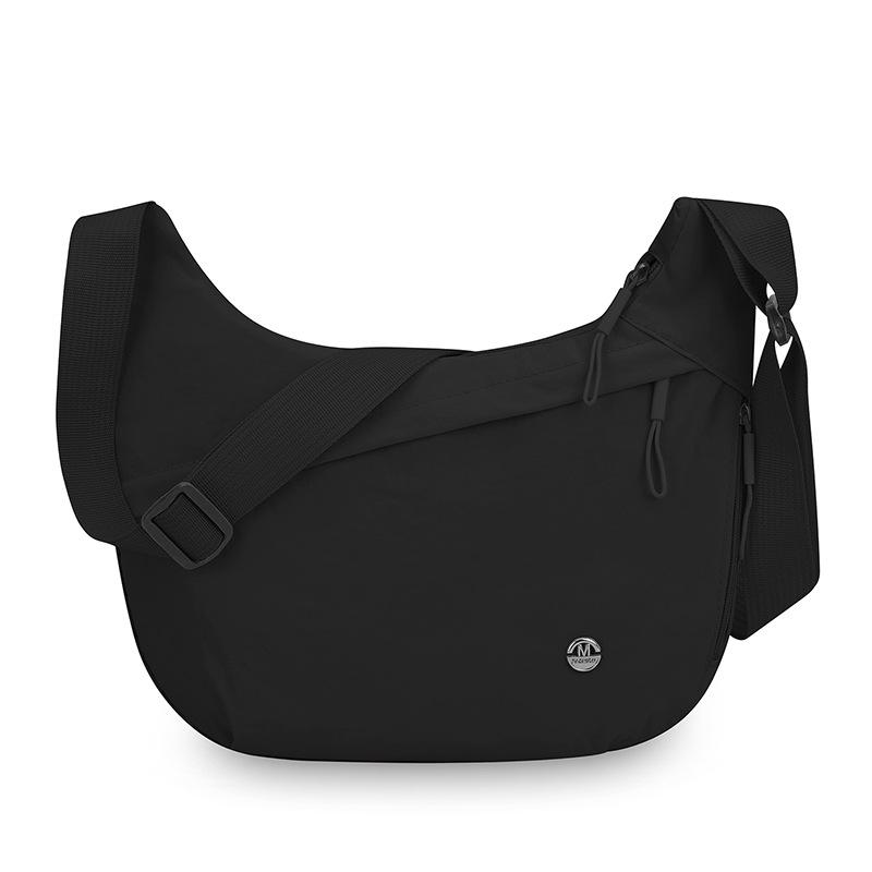 Versatile Outdoor Forest-Style Nylon Shoulder Bag - Large Capacity Casual Crossbody for Travel
