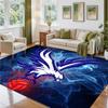 Crystal Palace Design Crystal Velvet Rug Soft Decorative Mat for Bedroom Entrance