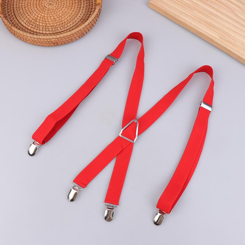 Elastic Adjustable Suspenders For Adults And Kids - Men Women Braces Suspender Set For Children Boys Girls Wedding Accessories