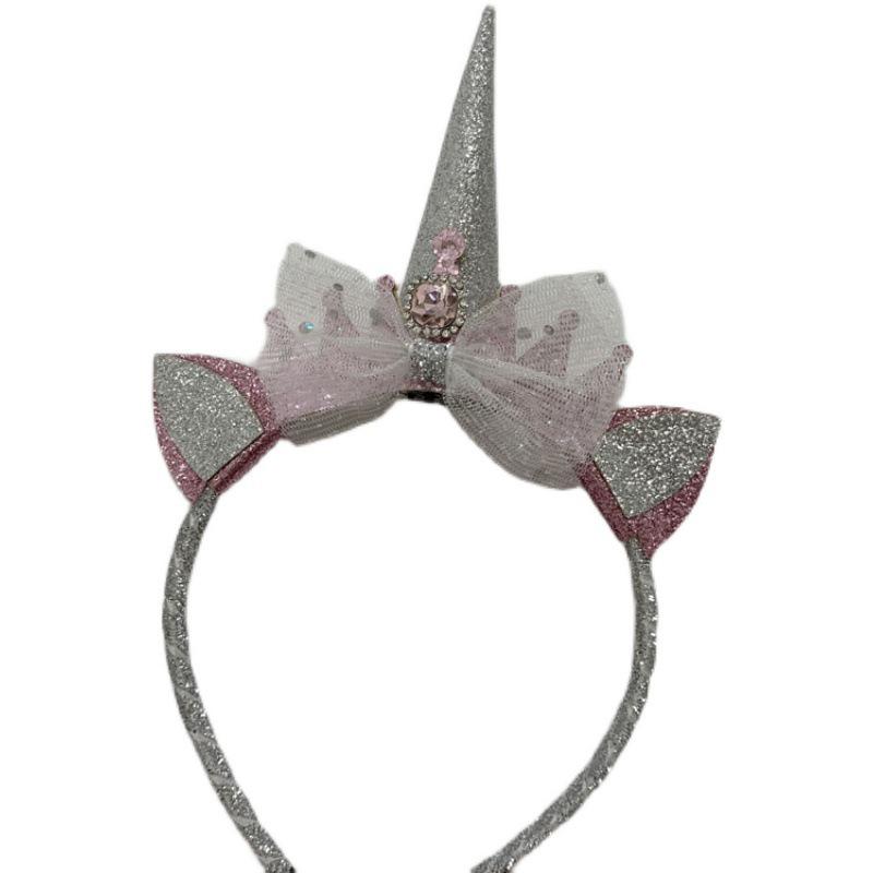 Children's Korean Style Hair Accessories: Princess Hair Clips, Baby Headbands, and Unicorn Birthday Party Designs