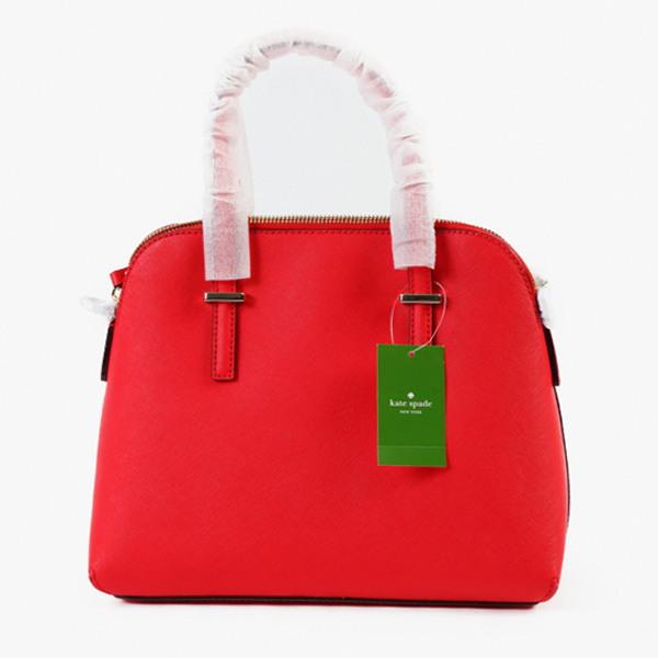 Kate Spade With Shoulder Strap 2WAY Handbag Red Women Used