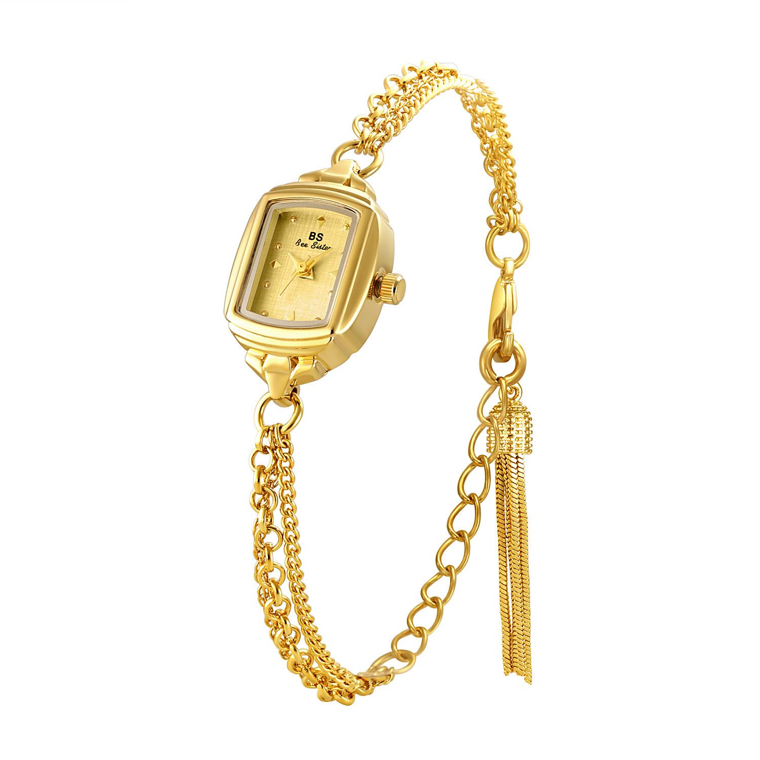 

Bracelet Watches for Women Chain Vintage Quartz Watch Wristwatch