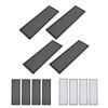 4PCS Floor Vent Covers PVC Magnetic Floor Register Vent Mesh Filter Screen for Wall Ceiling Catches 