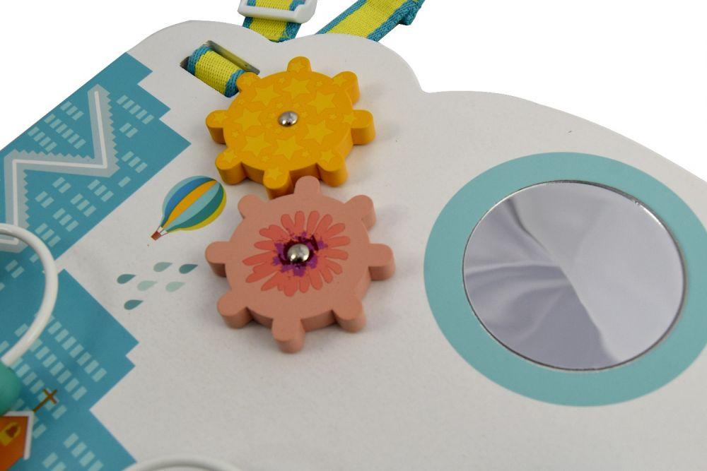 ADAM TOYS ACTIVITY BOARD FOR TODDLERS