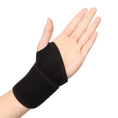 1 pz tutore per polso autoriscaldante in tormalina, protezione sportiva, cintura da polso, cuscinetti per terapia magnetica, tutori per polso, protezione per polso