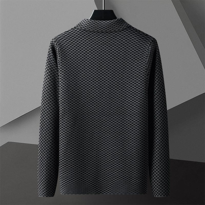 Autumn knitted cardigan men's loose coat ins trendy outerwear sweater versatile men's top