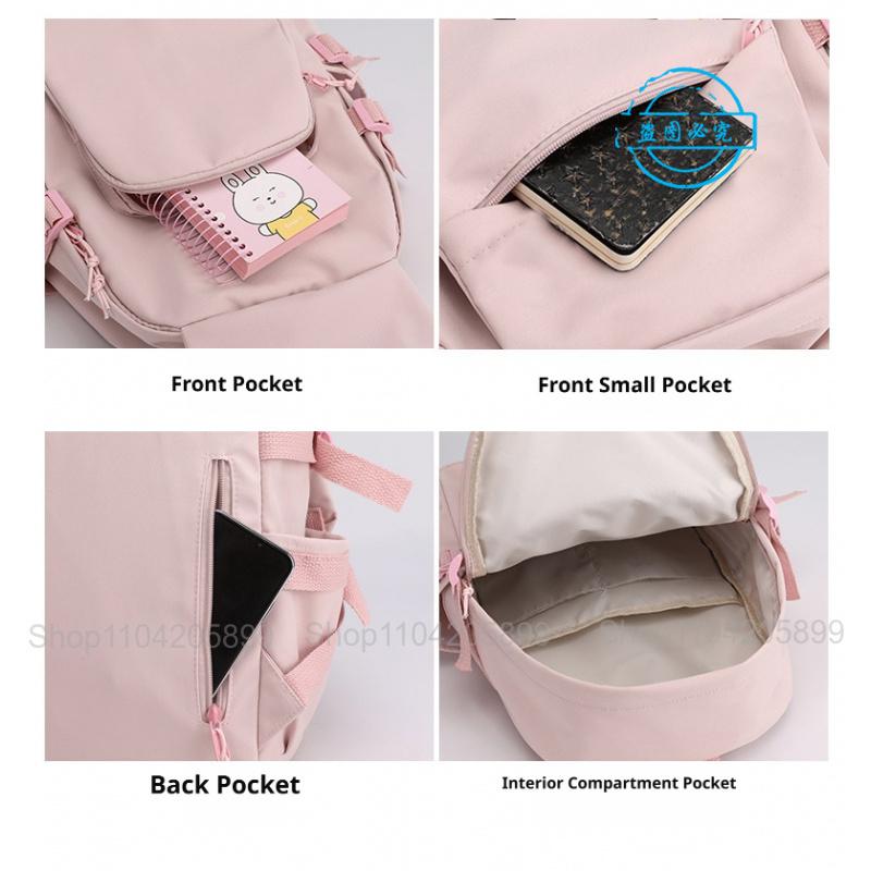 Anime JOJO Jonathan Joestar Golden Experience Daily Pack School Carrier with USB Port Laptop Compartment for Boys Girls Outing Bag