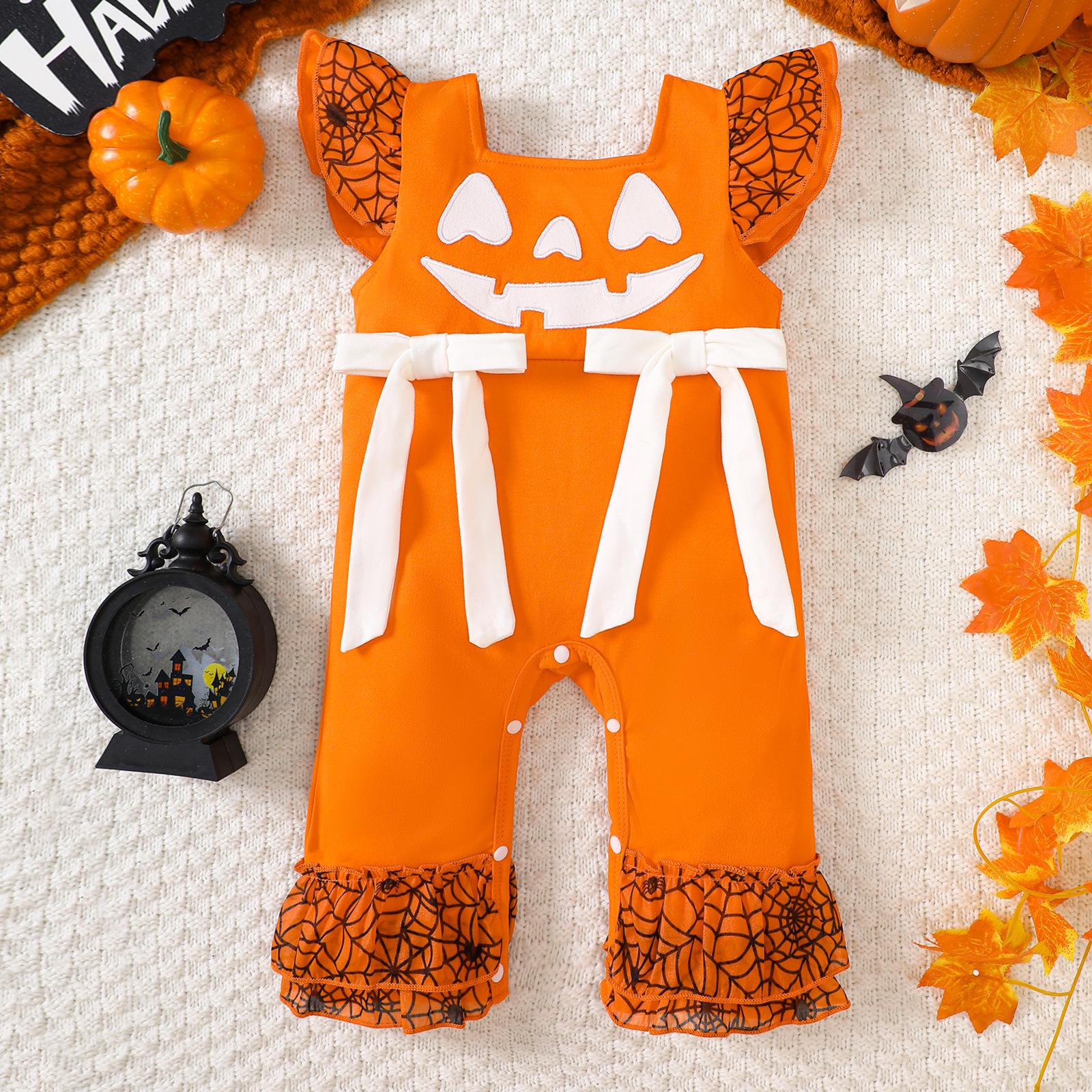 

Детский мультяшный ромпер для девочек 12 шафрановый