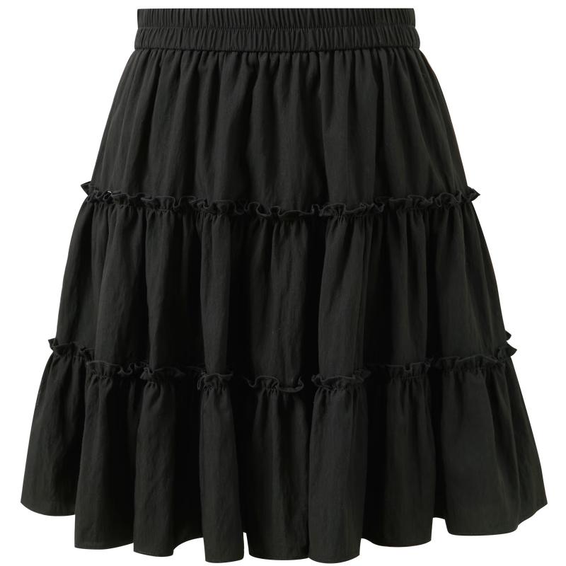 

San Cai Plus Size Sweet A-Line Short Skirt M