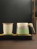 High-Value Ceramic Mug with Tea and Water Separation, Lid, and Filter - Perfect Souvenir or Gift for Annual Meetings