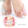 1Pcs Silicone Gel Thumb Corrector Big Toe Protector Separator Valgus Finger Straightener Foot Care Relief Pads Tool