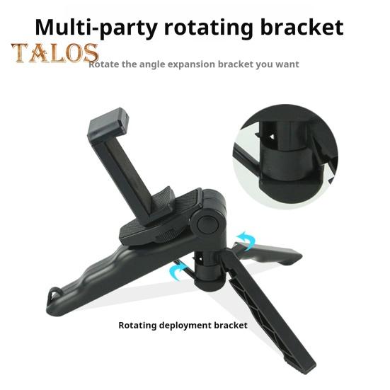 Mobil Telefon Tutucu Tripod Standı Yüksek Stabilite Ayarlanabilir Kompakt Tasarım Kaymaz Taşınabilir Cep Telefonu Tutucu Masa Standı