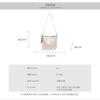 Retro Simple Casual Hand Bucket Bag Spring and Summer New High-end Versatile Child and Mother Bag Single Shoulder Messenger Bag