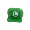 (Groen)Anime Super Mario Bros Patroon Hoed Luigi Letter Cosplay Cartoon Baseballpet Kostuum Voor Mannen Vrouwen Waluigi Odyssey Pet
