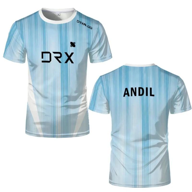 

DRX Team s 2026 S1 New Esports Jersey T-shirt Men And Women Customizable Short-sleeved Tops Pro League Player Training Uniform 6XL