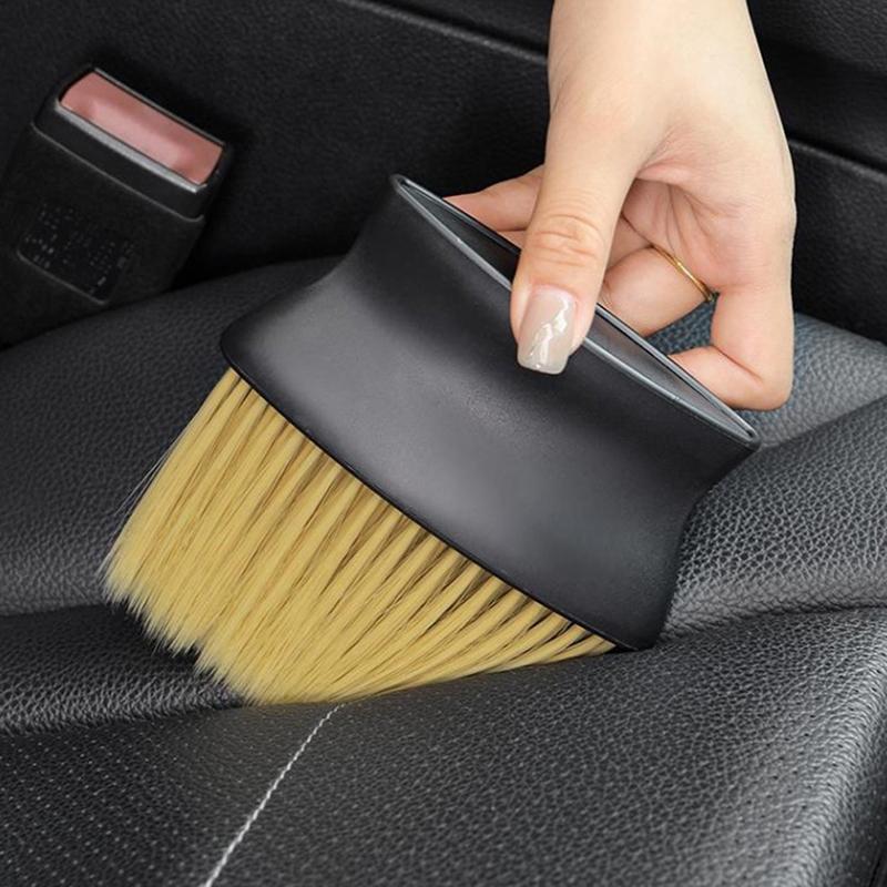Sweeping Dust Soft Brush Car Wash Tool Artifact Car Interior Gap Dust Brush Air Outlet Cleaning Brush