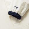 Li-Ning Lace Leaf Water-Repellent Windbreaker With Hood Unisex Outerwear Deep-Navy Cream AFDU927-2