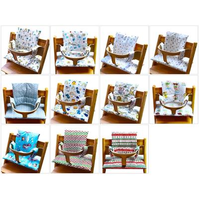 Comfortable Baby Dining Chair Pad Removable Design Washable Fabric Anti Slip Design Quick Setups Toddler Support