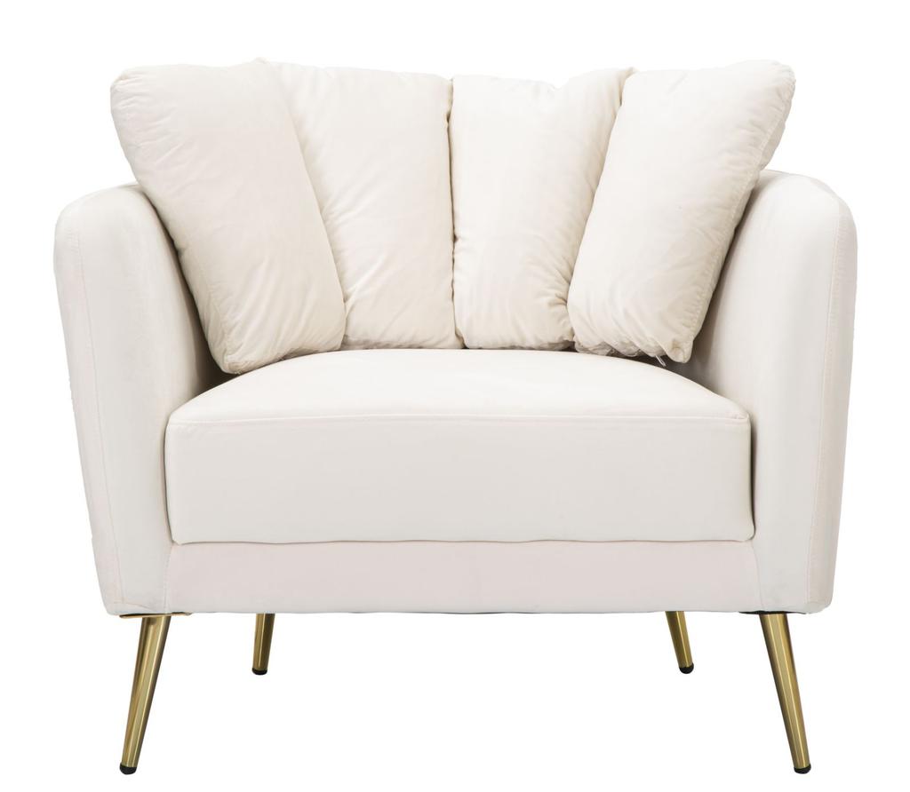 Armchair Kiev Cream Cm 88X77X74