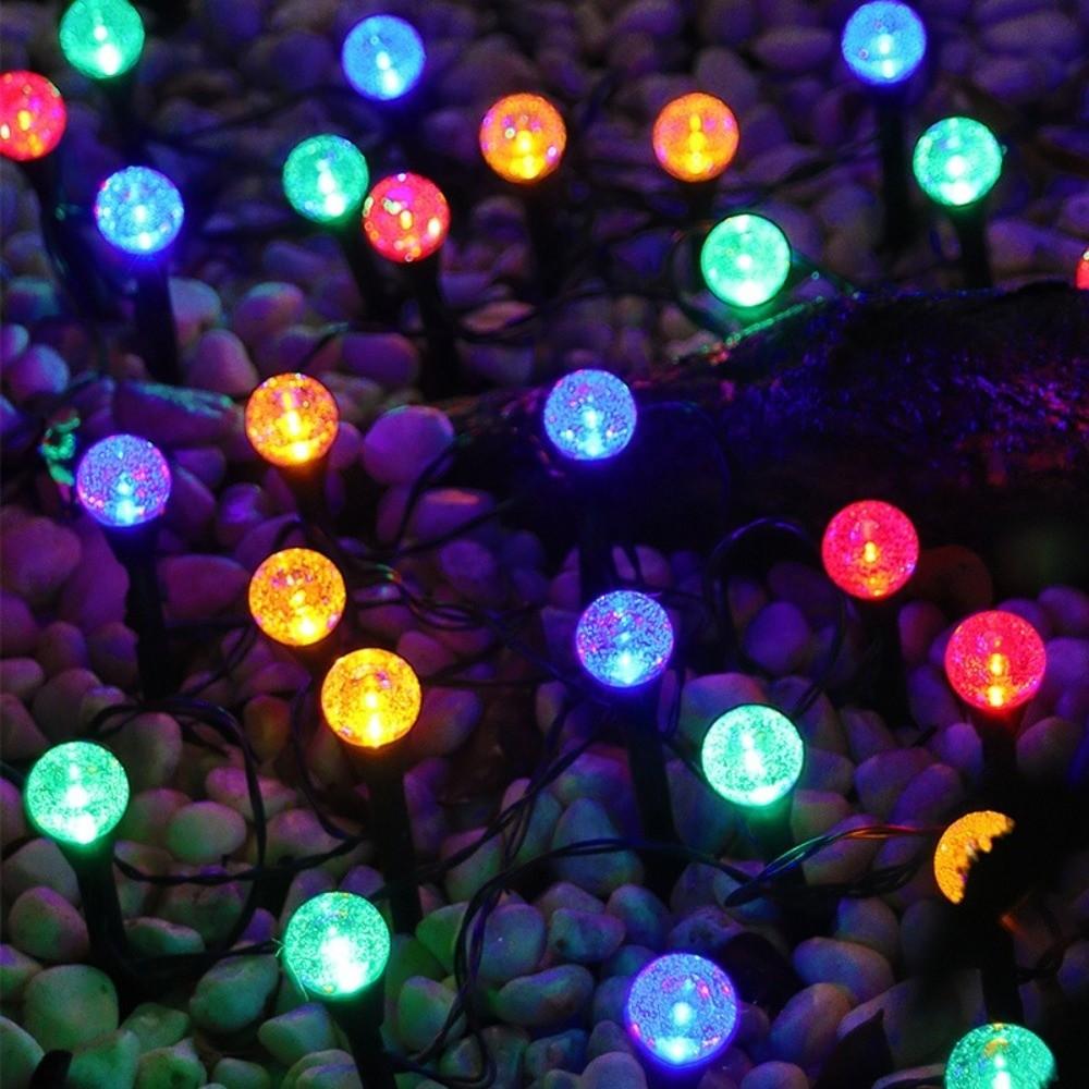 10/20/30 LED Solar Lawn Lights Ultra Bright Waterproof Bubble Ball Lights Shatterproof Globe Lights Landscape Lighting