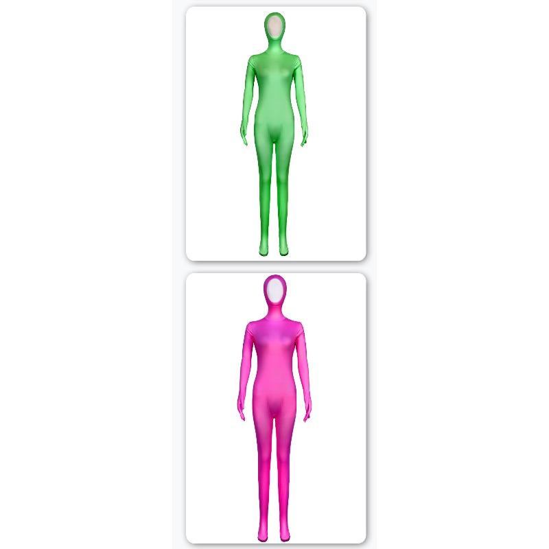 The Lorax Orange Full Face Puffy Skirt Zentai Set, Halloween Funny Party Performance Costume