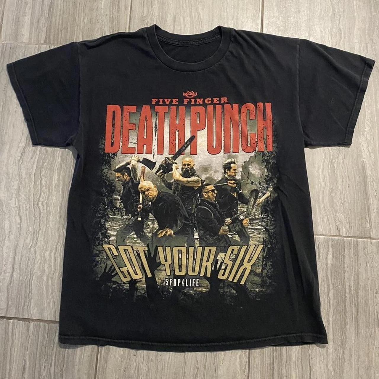 Five Finger Death Punch Got Your Six Graphic Band Tee S