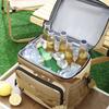 Taktische Thermokühltasche mit hoher Kapazität Outdoor Isolierte Lunchbox Arbeit Auslaufsicher Isoliert Langlebige Lunchtasche für Männer Mahlzeit Ca