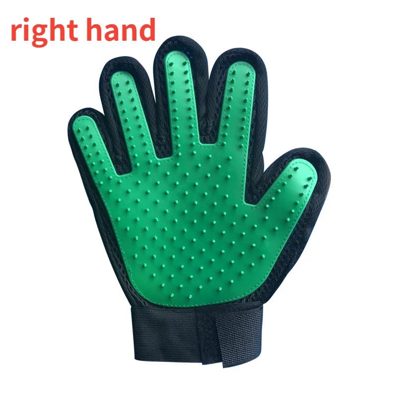 

Cat Grooming Massage Grooming Gloves Soft Silicone Material Gentle Removal of Unwanted Pet Hair Cat and Dog Hair Cleaning Brush