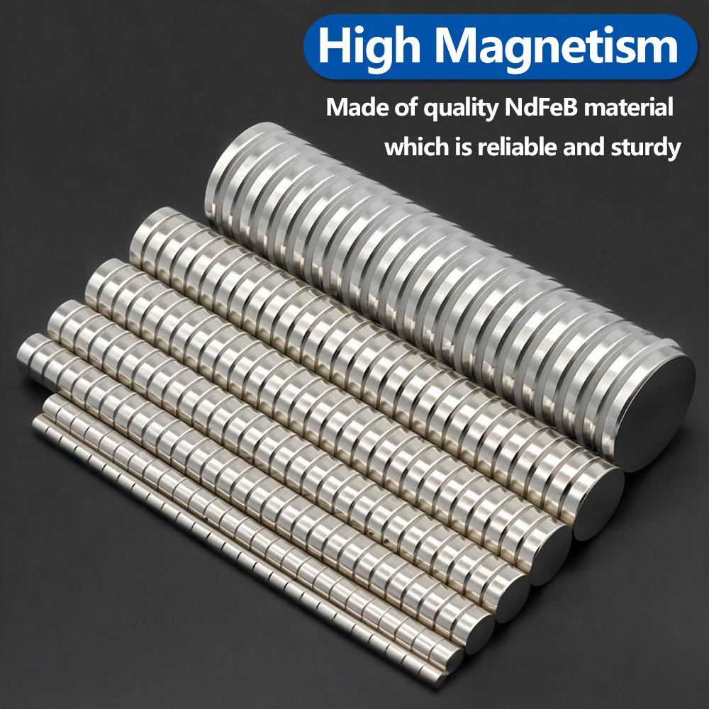 Powerful Neodymium Magnet N35 NdfeB Permanent Magnetic imanes Round Super Strong Fridge Magnets DIY 3x4 5x4 8x4 12x4 15x4 20x4mm