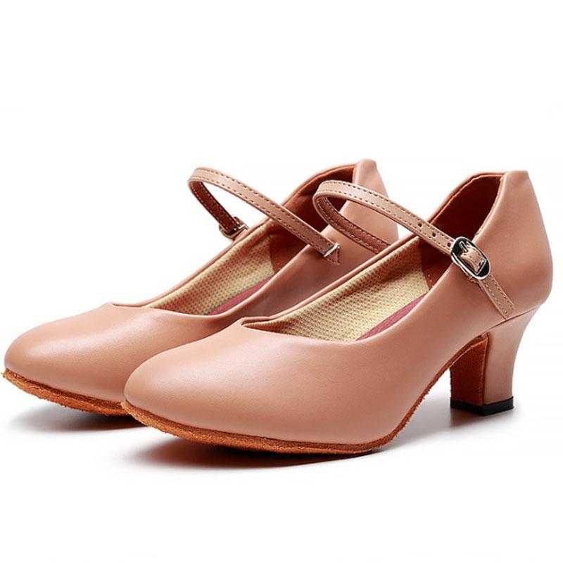 Women Latin Salsa Dance Shoes Girls Heel 5cm Modern Ballroom Dance Shoe Ladies Girl Tango Dancing Shoe Size 34-40