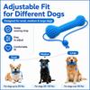 Quick Brushing Dual-Action Canine Dental Prop Blue Dog Toothbrushing Toy  for Medium Small Dogs