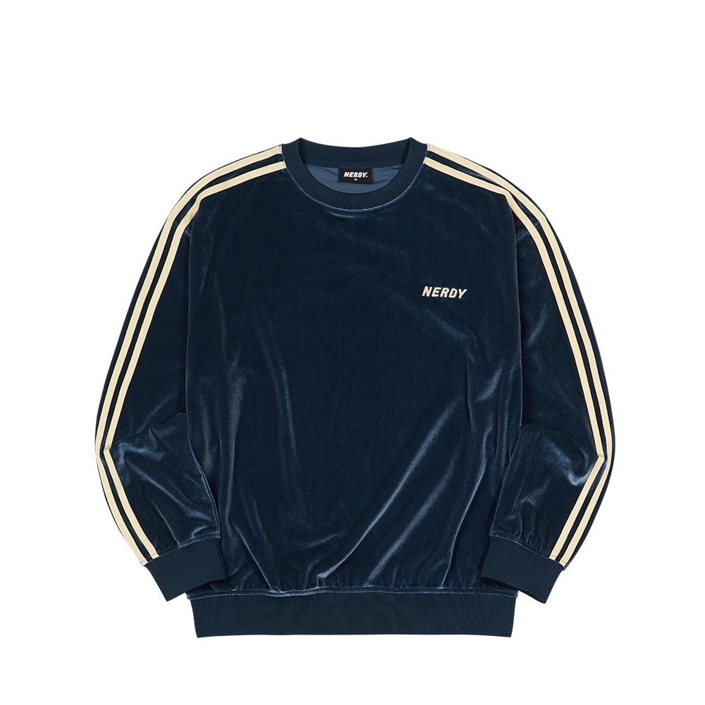 

NERDY 21FW Ny Velvet Толстовка Темно-синий