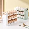 Refrigerator Egg Organizer 36 Capacity Stackable Holder with Detachable Design for Kitchen Storage