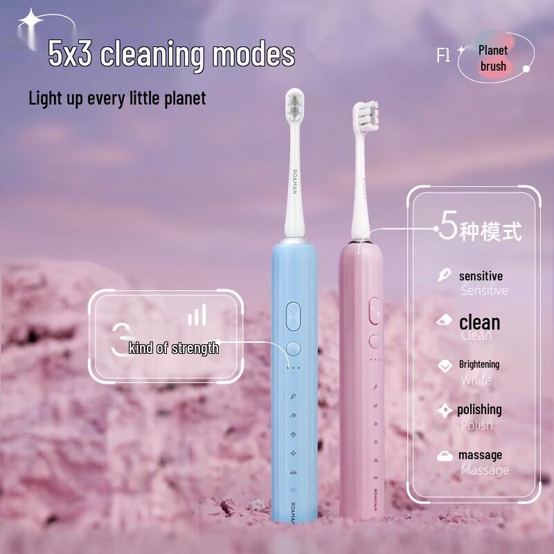 ROAMAN Electric Toothbrush & Oral Care Kit