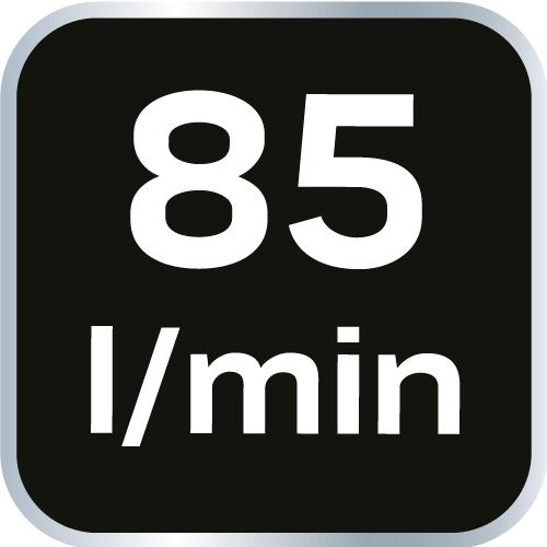 Pneumatic straight grinder, 1/4";1/8" - 6 mm/3 mm, 25,000 rpm