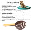Plastic Litter Shovel Wide Mouth Design Pet Waste Picker Cat Litter Scoop  Dog Waste Pickup