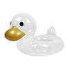 Duck Shaped Swimming Float Ring Inflatable Cute Comfortable Durable Floating Pool Floats Kids for Child Boys and Girls Holidays