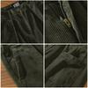 Japanese Retro Style Corduroy Men Pants Pure Cotton Autumn and Winter Comfort Men Trousers Straight Thicken Cargo Pants